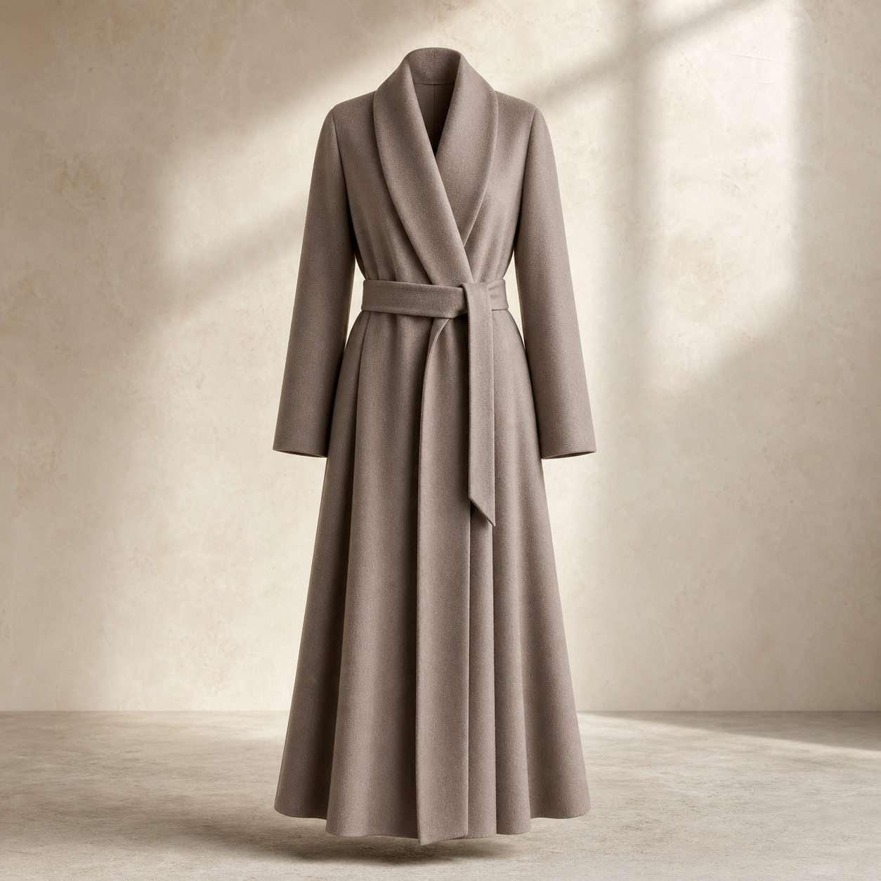 26SS CASHMERE SILK COAT